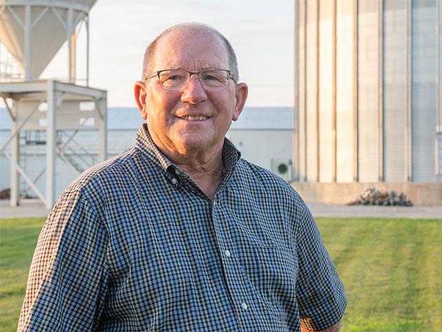 Iowa farmer Ray Gaesser, pictured Aug. 30 on his farm in Corning. Gaesser was a leader in the American Soybean Association, serving as president in 2014. He was also passionate about conservation and the need for agriculture to adapt to a changing climate. He passed away Saturday after a farm accident. (DTN photo by Joel Reichenberger)