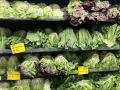 Lettuce sits on a grocery store shelf. After a summer of diarrhea and consumer confusion, the U.S. Food and Drug Administration, which oversees produce safety, is promising changes in its communication and pathogen surveillance. (DTN photo by Jake Zajkowski)