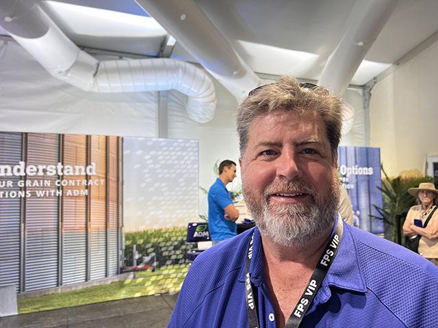 Dave Walton, a farmer in eastern Iowa and vice president of the American Soybean Association, said the rally in grain prices has altered the financial picture on his operation. At the same time, Walton said he would like to see input prices come down before locking in purchases for next year's crop. (DTN photo by Chris Clayton)