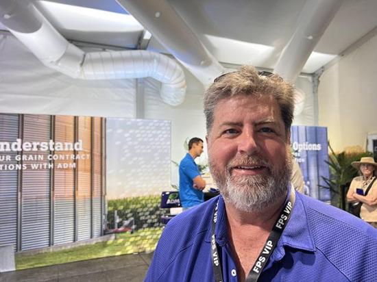 Dave Walton, a farmer in eastern Iowa and vice president of the American Soybean Association, said the rally in grain prices has altered the financial picture on his operation. At the same time, Walton said he would like to see input prices come down before locking in purchases for next year's crop. (DTN photo by Chris Clayton)