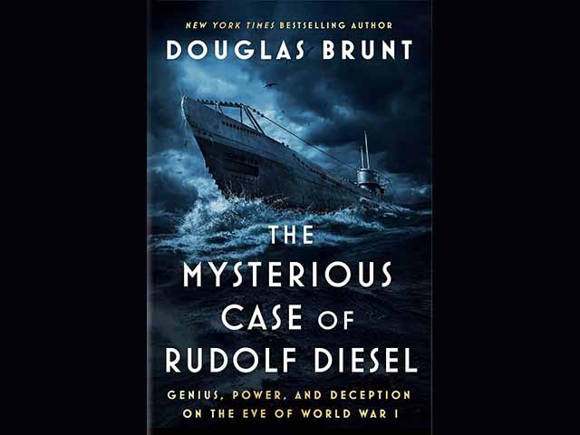 A new book about the inventor of the diesel engine says he designed it thinking farmers would use it and fuel it with their crops.  (Cover image courtesy of douglasbrunt-author.com)