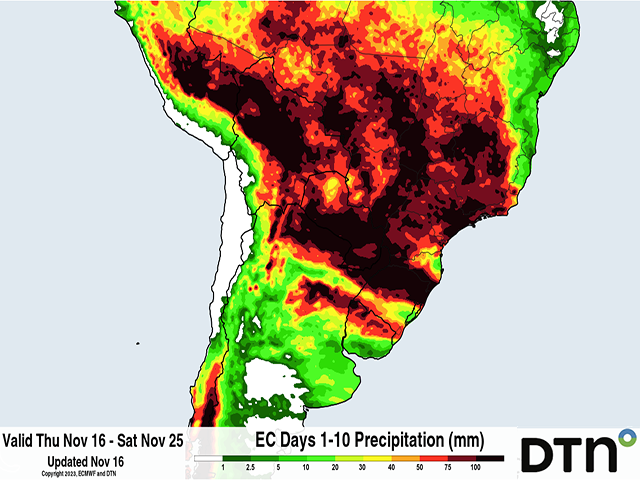 Friday's Weather: Mostly dry start today, with widespread rain likely later  today