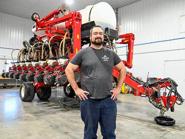 Corn-yield champ Ben Kron says, "The planter is probably the most important part of raising high-yield corn." (Matthew Wilde)