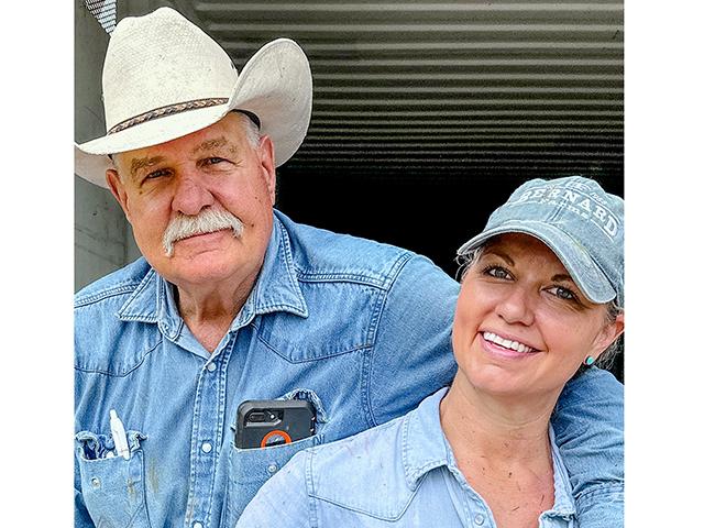 Lawrence and Meredith Bernard. Meredith says if you have someone who needs to know you love them, it&#039;s never too late to do it your own sweet way. (DTN photo by Wesley Bernard)