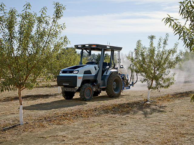 Monarch Tractor says its units cut operating costs by $45 per operating day compared to similarly sized diesel tractors. (Provided by Monarch Tractor)