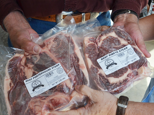 Several states are using Coronovirus Aid dollars to fund grants aimed at improving capacity for state meat processors and building more consumer-direct sales platforms for livestock producers. (DTN/Progressive Farmer photo by Victoria G. Myers)