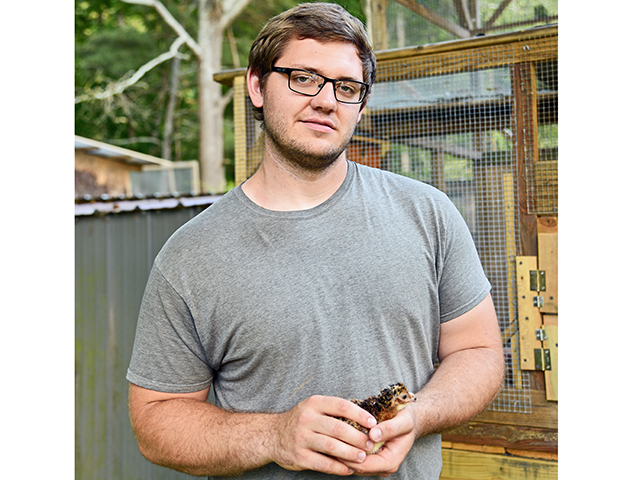 Vince Hix&#039;s love of birds started early with a few escapees from a local Georgia poultry farm. (Progressive Farmer image by Becky Mills)