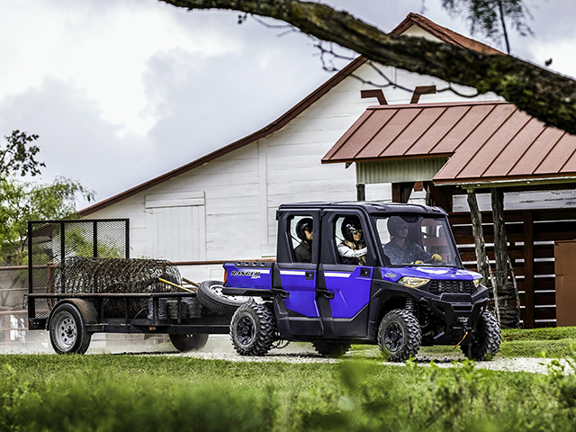 The new Ranger Crew SP 570 NorthStar comes with 1,500 pounds of towing capacity and is available in either two- or four-seater models. (Photo provided by Polaris)
