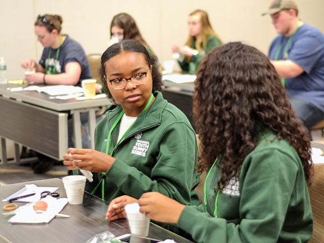 In March 2022, staff members of the Progressive Agriculture Foundation participated in the National 4-H Youth Summit on Agri-Science, held in Bethesda, Maryland. (Progressive Agriculture Foundation)
