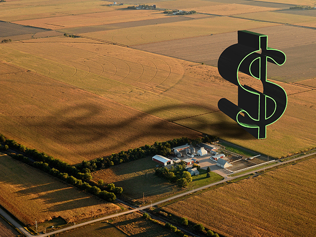 Land values are picking up steam, and if you're considering selling, doing estate planning or getting a divorce, it might be time to have your property's value professionally assessed. (DTN/Progressive Farmer photo by Jim Patrico, photo illustration by Barry Falkner)