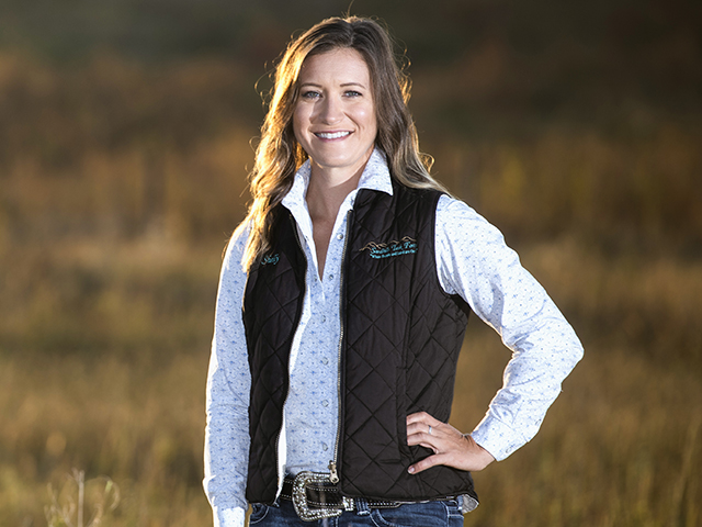 Shelly Kelly blends a growing cattle operation with a professional life as executive director of the Sandhills Task Force. (Joel Reichenberger)