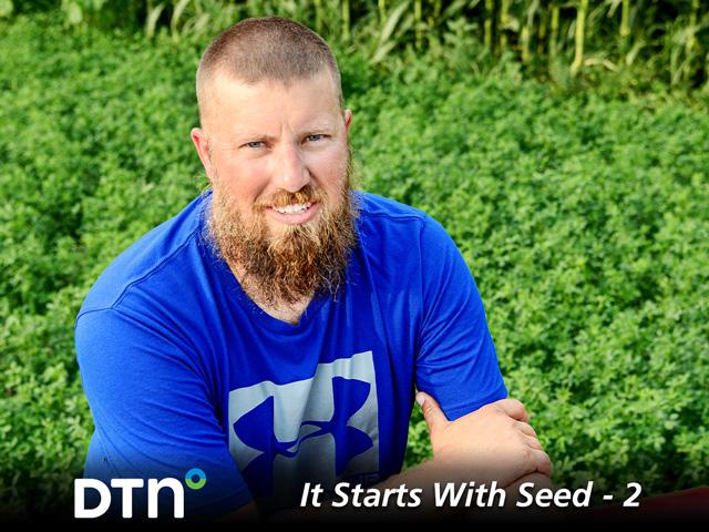 Minnesota farmer Mitch Thompson likes the ease of e-commerce to purchase seed and other inputs. (DTN/Progressive Farmer photo by Greg Lamp)