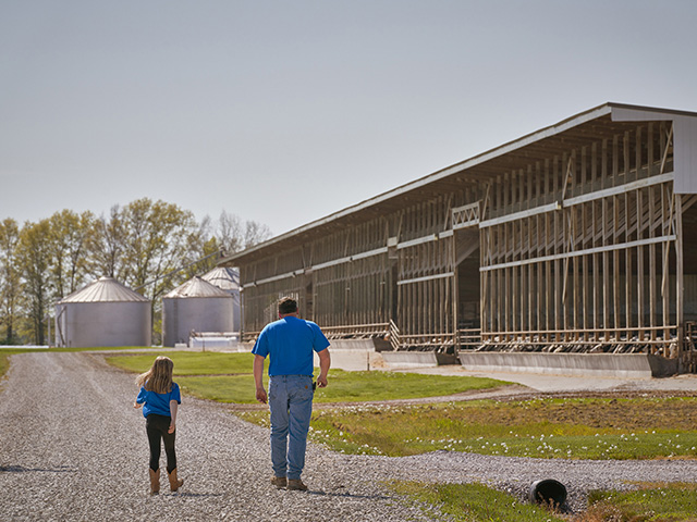 Passing the farm to the next generation is a key consideration for many of today&#039;s land buyers. (DTN/Progressive Farmer photo by Jennifer Silverberg)