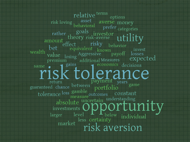 What words come to mind first when you think of "risk" -- Loss? Uncertainty? Opportunity? Thrill? (Illustration by Elaine Kub)