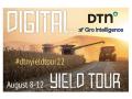 The Fifth Annual DTN Digital Yield Tour Powered by Gro Intelligence starts Aug. 8. (DTN graphic by Brent Warren)