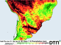 Rains are set to return across Argentina and southern Brazil during the next 10 days. (DTN graphic)
