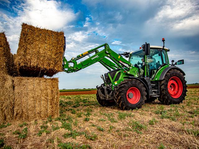 Commercial farmers and small landowners purchased 360,000 tractors and combines in 2021. (DTN photo courtesy of AGCO/Fendt)