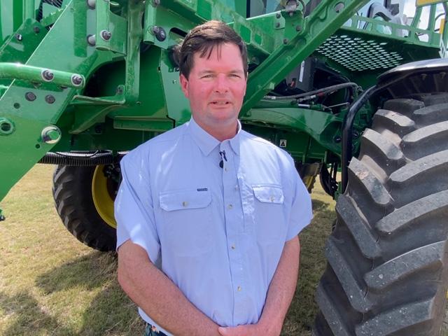 Sam Sparks has been working with See & Spray technology for a couple of years. He wasn't sure the technology would deliver on the promise. But now he is convinced it has. (DTN/Progressive Farmer photo by Dan Miller)