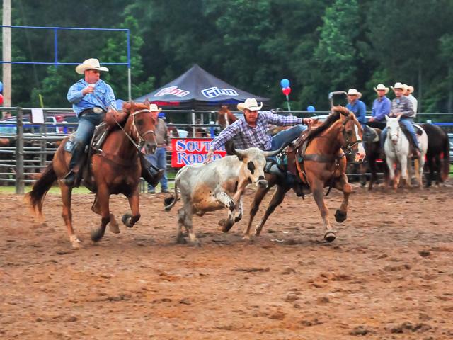 Georgia&#039;s Shady Dale Rodeo is an annual source of funds for the Mason&#039;s children&#039;s home. (DTN/Progressive Farmer file photo by Christine Hoesl)