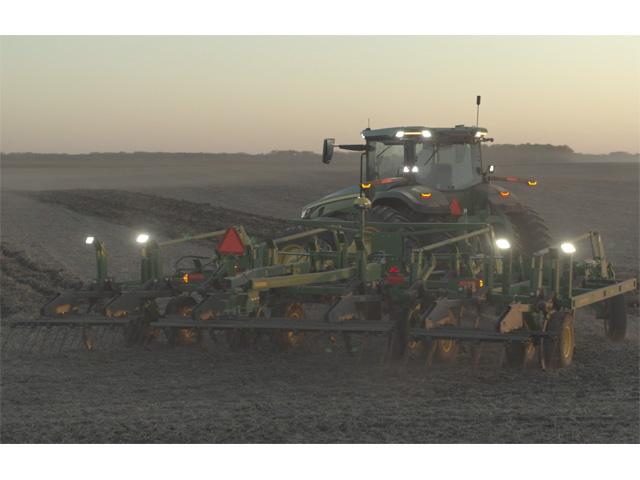 John Deere expects to have a fully autonomous cropping system by 2030 -- including spring and fall tillage, planting, spraying and harvesting systems. (Photo courtesy of John Deere)