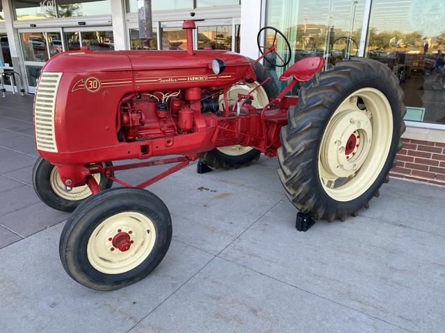 The Gambles Farmcrest 30 tractor is really a Cockshutt 30, which was sold in the U.S. The Canadian farm equipment company sold its tractors in the U.S. through the farm store for a few years in the late 1940s. (DTN photo by Bryce Anderson)