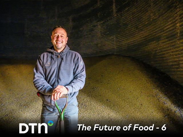 Iowa farmer Reid Weiland grows nutrition-packed soybeans to feed a world hungry for food innovation. (DTN/Progressive Farmer by Joseph L. Murphy)
