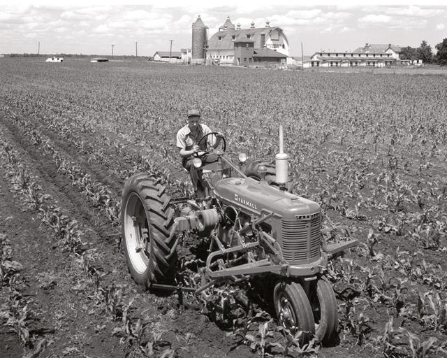 Farmall has been a symbol of modern farming for 100 years and is now produced in 30 models ranging in horsepower from 31 to 105 horsepower. (Photo courtesy of Case-IH)