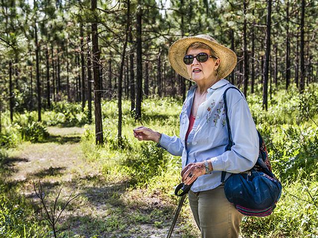 Julie Moore (pictured) and her sister, Nancy Hackney, put their family land into a conservation easement, which allows them to sell the land while keeping it in timber and wildlife. (DTN/Progressive Farmer File photo by Dan Routh)