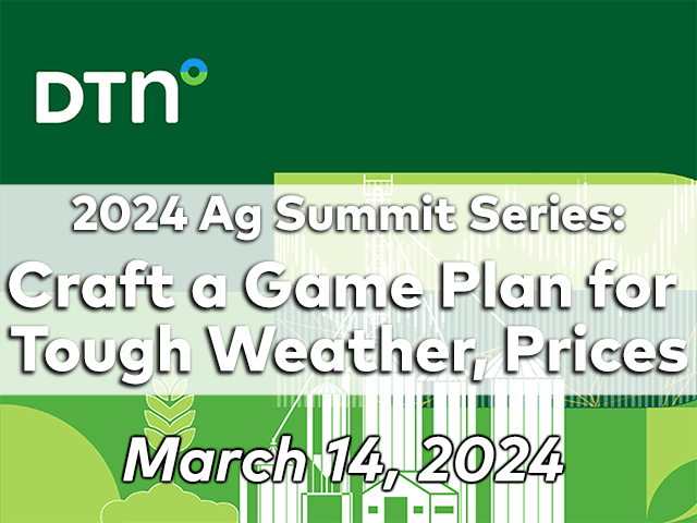 The next Ag Summit Series webinar will discuss strategies and plans to help farmers make the best of a tough year of prices and weather. (DTN photo illustration by Nick Scalise)
