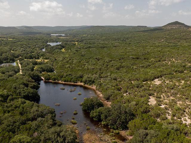 Mount Solitude Ranch in Bexar County, Texas, boast the county&#039;s highest elevations and best views. The 3,630-acre ranch property is listed at $79.9 million (Photo courtesy of Global Icon)