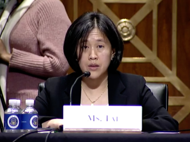 Katherine Tai, President Joe Biden&#039;s nominee for U.S. Trade ambassador, testified about agricultural trade and a range of trade issues in her confirmation hearing Thursday before the Senate Finance Committee. Tai is a former counsel for the House Ways and Means Committee and had once served as U.S. chief enforcer for holding China to its trade obligations. (Photo from livestream)