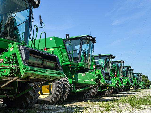 Prices continue to soar across multiple categories for used equipment. (DTN/Progressive Farmer file photo by Jim Patrico)