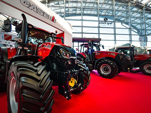Sales of 100-plus-horsepower and four-wheel-drive tractors were up strongly in August, compared to August a year ago. (Photo courtesy of Case IH)