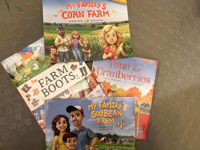These children&#039;s books written by farmer authors take an authentic look at agriculture and life on the farm. (DTN photo by Pamela Smith)
