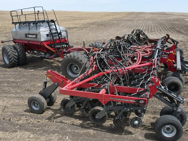 Concord's new 39-foot Precision Shank Drill allows producers to take full advantage of planting speed at lower horsepower.