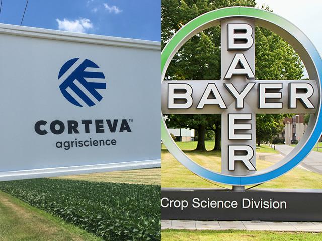 Corteva and Bayer are battling over patent rights as Bayer seeks USDA approval of a corn variety that would make it resistant to multiple types of herbicides. Corteva said Bayer is using enzymes Corteva had patented for its Enlist products. (DTN image from file photos) 
