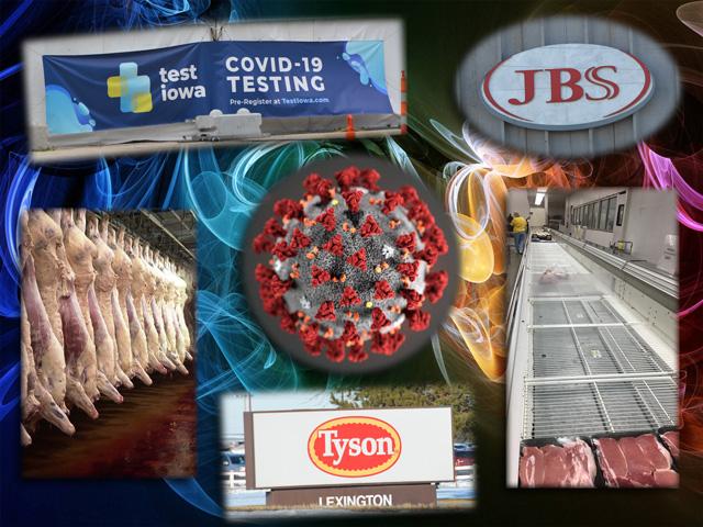 A congressional report details how the meatpacking industry lobbied the Trump administration to reopen packing plants during the coronavirus outbreak in spring 2020. The report maintains the industry made "baseless" claims about meat shortages to ensure plants operated. (DTN photo illustration by Nick Scalise)