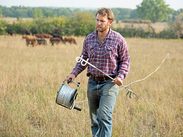 Andy Breiter custom-grazes 78 leased acres, helping to keep capital costs down while he looks for land to invest in and grow an operation. (DTN/Progressive Farmer photo by Joel Reichenberger)