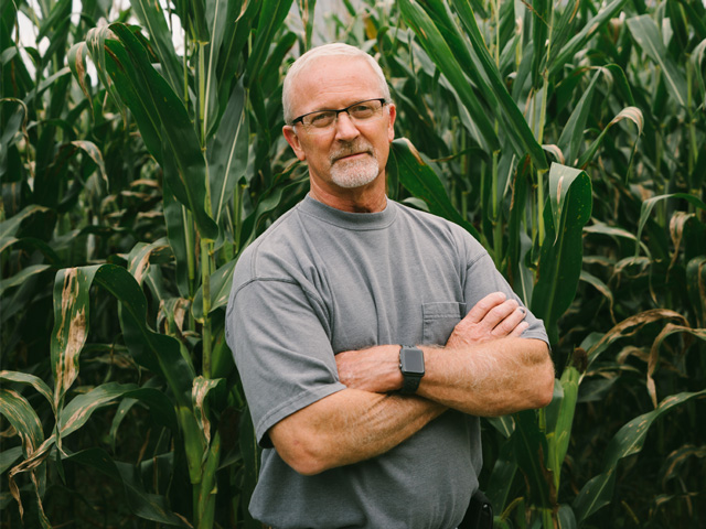 Edison, Ohio, farmer John Linder started his new role as president of the National Corn Growers Association this week. (Photo courtesy of the National Corn Growers Association)