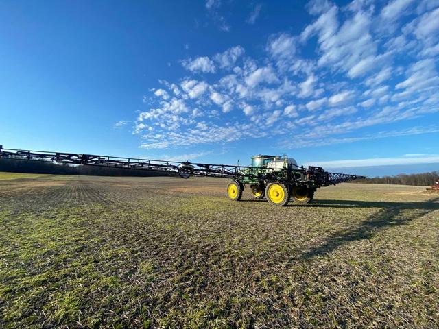 Trading or upgrading equipment takes some planning in the current market. Luke Garrabrant, a Johnstown, Ohio, farmer talks about efforts to sell a sprayer in this week&#039;s View From the Cab. (Photo courtesy of Luke Garrabrant)