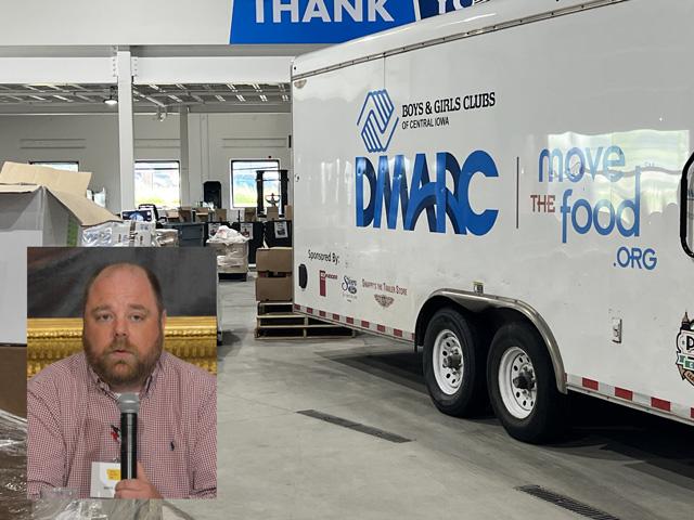 Matt Unger, CEO of the Des Moines Area Religious Council (DMARC), a coalition of 200 faith groups that operate 15 food pantries as well as mobile units across the city. Since the pandemic, DMARC also has operated a home delivery program that continues to grow as people are homebound or face other transportation barriers. (DTN file photo)