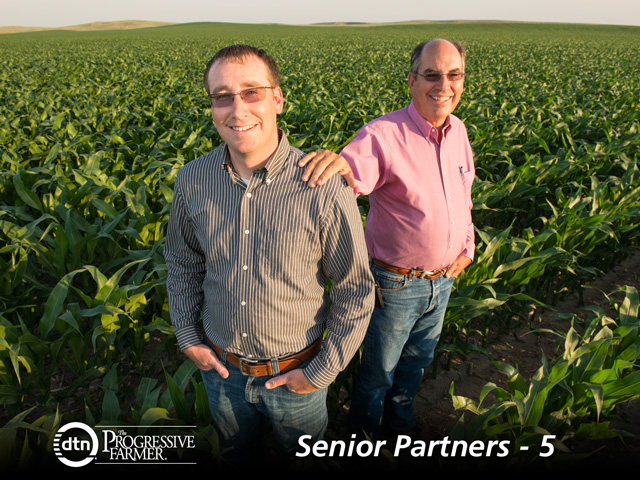 Executive coaches are common for young successors in the Fortune 500, but Colorado farmer Jim Hendrix borrowed the model to prepare his son Ben for the management track. (DTN/The Progressive Farmer photo by Ted Wood)