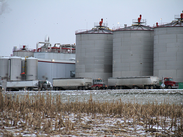 Rep. Bob Goodlatte has introduced two bills aimed at killing or cutting the Renewable Fuels Standard. This is a file photo of Flint Hill Resources ethanol plant. (DTN photo by Elaine Shein)
