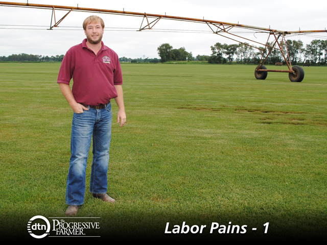 Indiana turf farmer Gordon Millar gets more employee gratification by offering a SEP IRA rather than a profit-sharing plan. (DTN photo by Marcia Zarley Taylor)