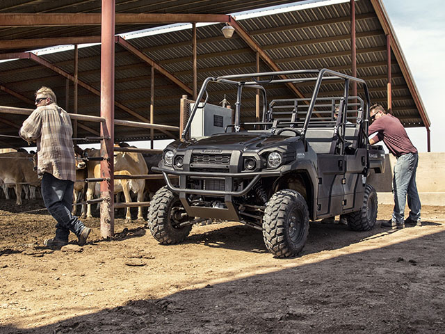 Diesel versions of the venerable Mule PRO side-by-sides give added torque and wider range. They also add greater convenience for farmers and ranchers who already have diesel fuel storage tanks. (DTN/Progressive Farmer photo by Dan Miller)