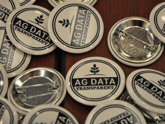 The Agricultural Data Coalition will approve data providers to join with an "Ag Data Transparent" logo that would tell farmers the company meets certain transparency requirements. (DTN photo by Chris Clayton)