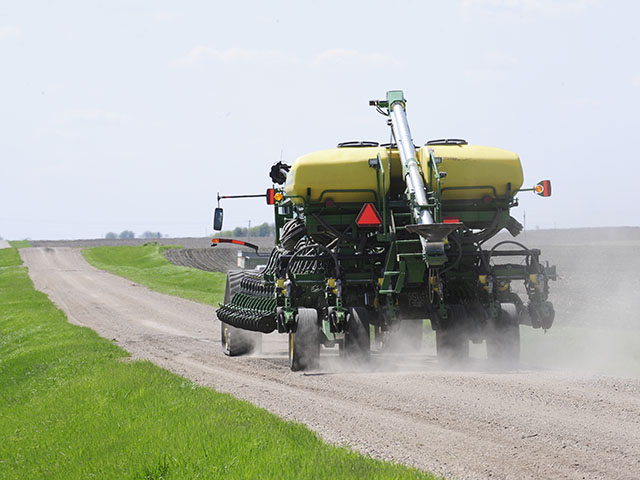 Nebraska is looking at easing weight and load restrictions for farm equipment on the state&#039;s roads. (Photo by Bob Elbert)