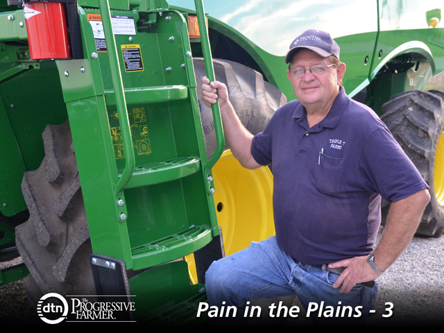 Off-farm income bolstered staying power for farmer Larry Hoobler during the 1980s. (DTN Photo by Elizabeth Williams)