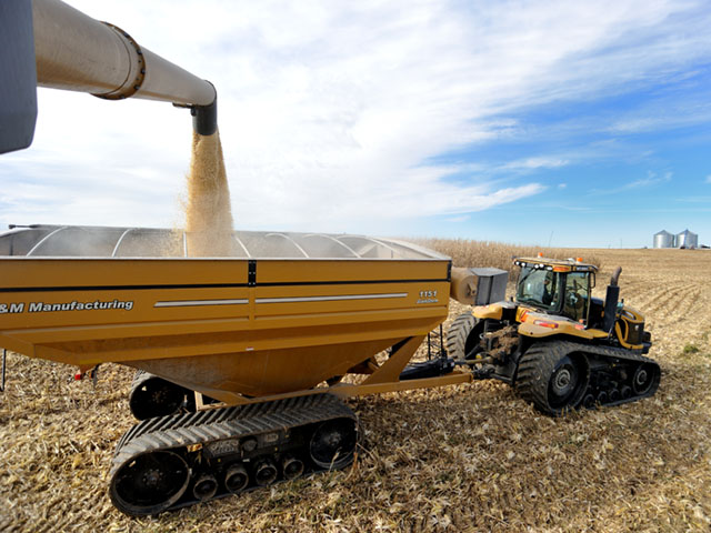 More farm equipment than ever rides on tracks, from tractors and combines, to grain carts and planters. DTN/The Progressive Farmer photo by Jim Patrico)