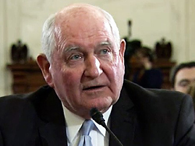 Agriculture Secretary Sonny Perdue testifying before Congress last year. Perdue announced plans Thursday to move two USDA agencies out of Washington, D.C. 